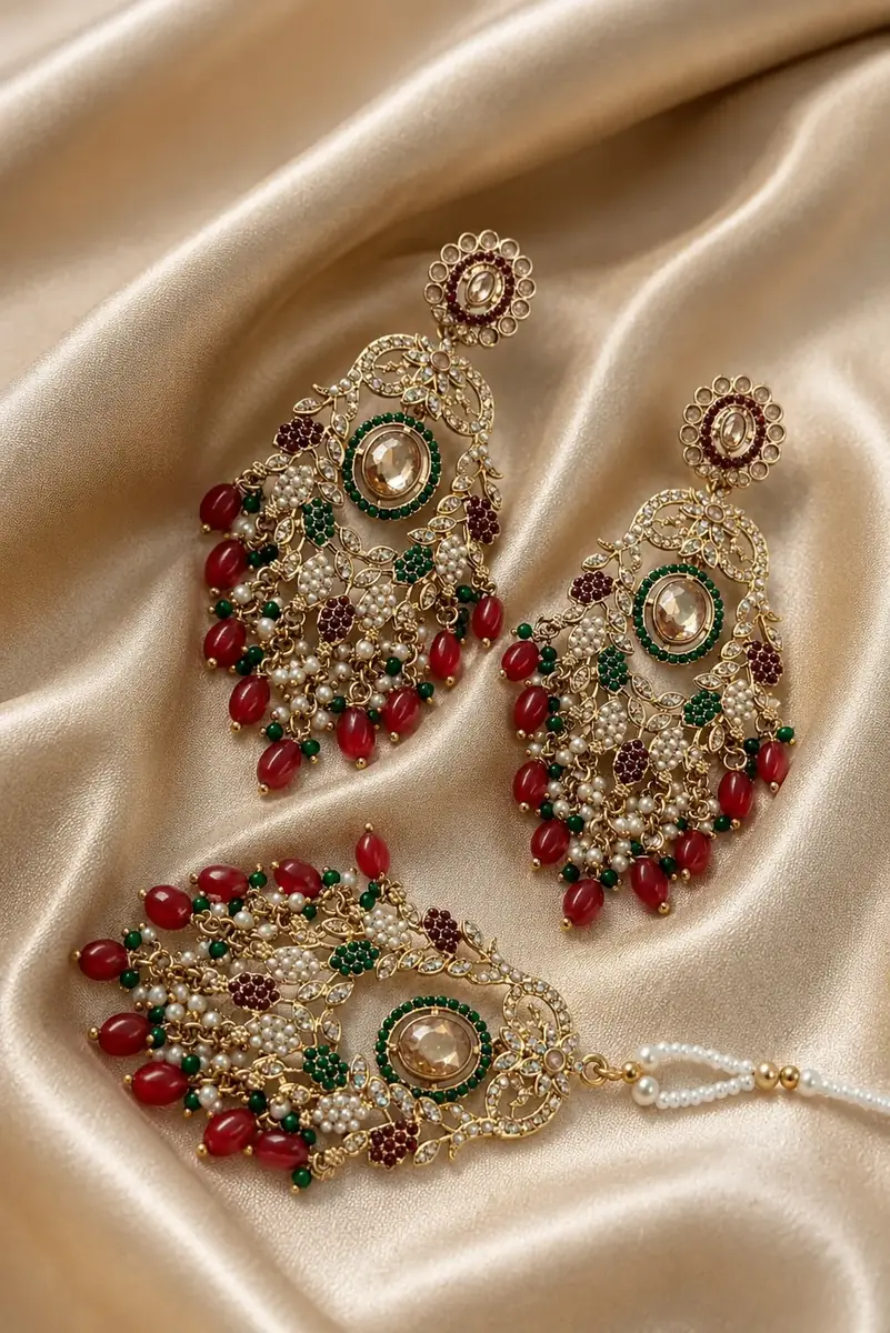 Saanjh Jewels flat-lay